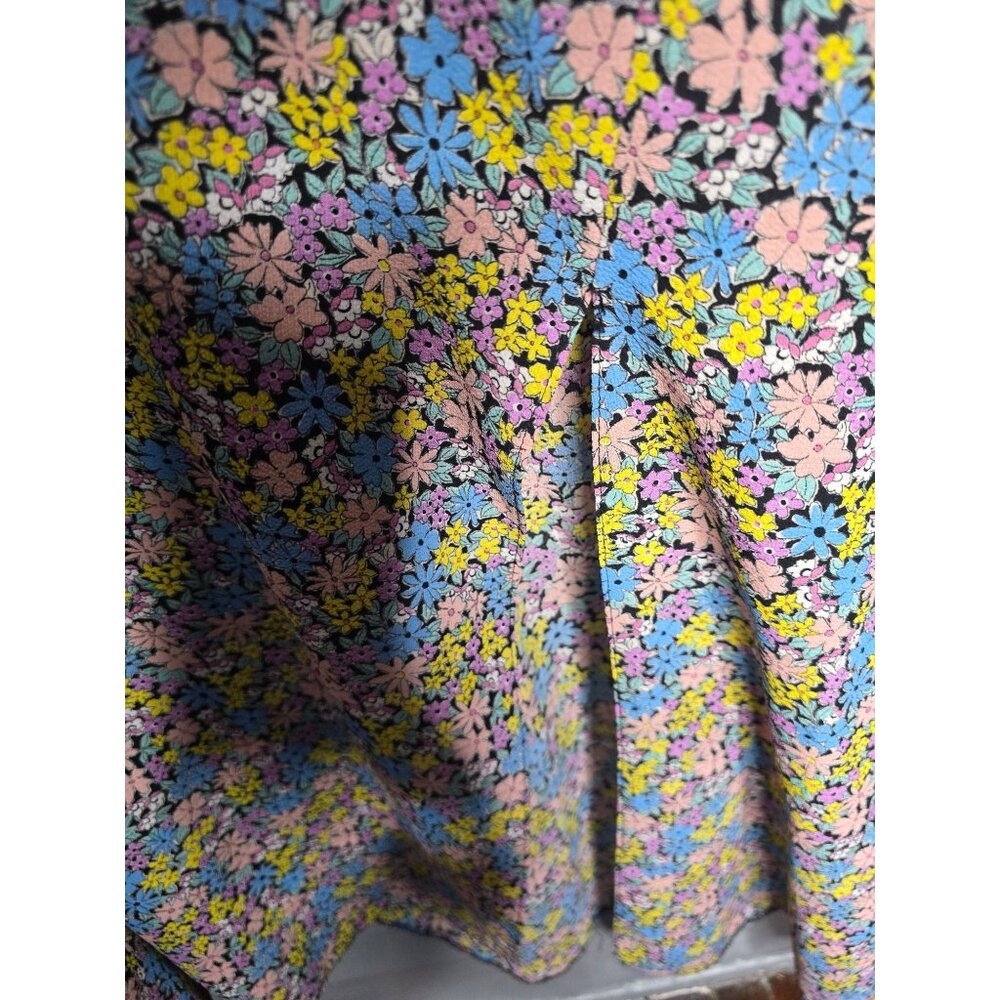 ASOS Design Curve Pink Floral Maxi-Dress V-neck size 18 - Picture 6 of 12